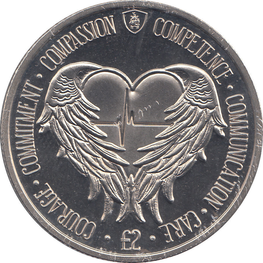 2021 2 POUNDS ANGEL WINGS ( BU ) - £2 BU - Cambridgeshire Coins