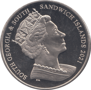 2021 2 POUNDS BLUE WHALE ( BU ) - £2 BU - Cambridgeshire Coins