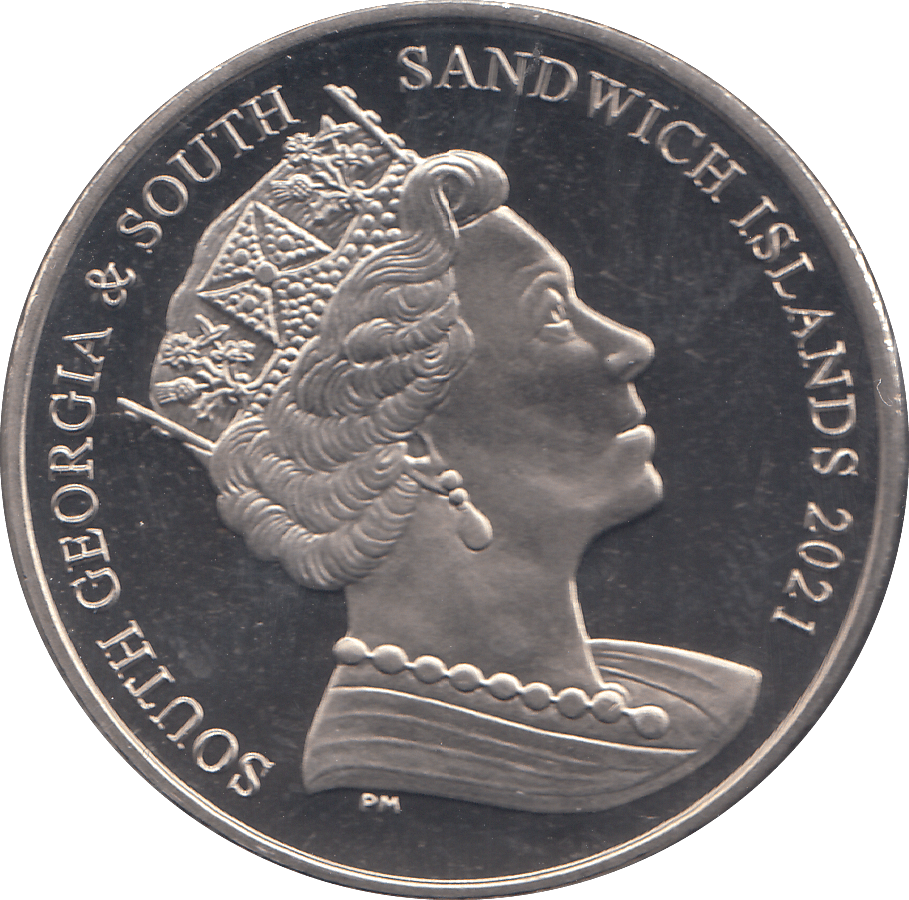 2021 2 POUNDS BLUE WHALE ( BU ) - £2 BU - Cambridgeshire Coins
