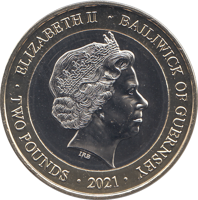 2021 2 POUNDS DONALD CAMPBELL BLUE BIRD CN7 ( BU ) - £2 BU - Cambridgeshire Coins