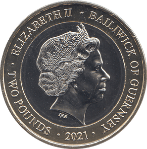 2021 2 POUNDS DONALD CAMPBELL BLUE BIRD K7 ( BU ) - £2 BU - Cambridgeshire Coins
