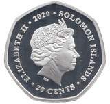2021 20 CENTS SILVER PLATED REMEMBRANCE DAY ( PROOF ) - WORLD COINS - Cambridgeshire Coins