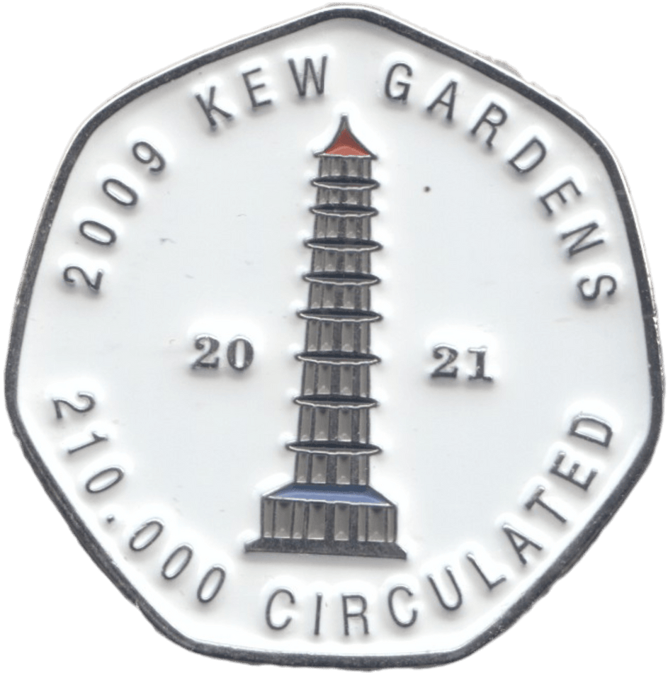 2021 2009 KEW GARDENS TOKEN THE GREAT BRITISH COIN HUNT - OTHER TOKENS - Cambridgeshire Coins