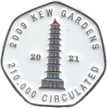 2021 2009 KEW GARDENS TOKEN THE GREAT BRITISH COIN HUNT - OTHER TOKENS - Cambridgeshire Coins