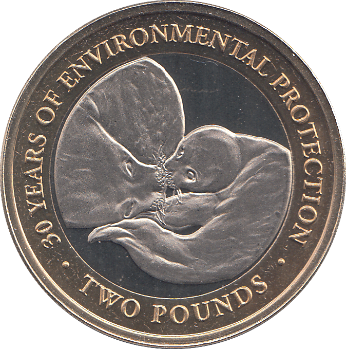 2021 30 YEARS OF ENVIRONMENTAL PROTECTION ( BU ) - WORLD COINS - Cambridgeshire Coins