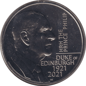 2021 £5 HRH THE PRINCE PHILIP DUKE OF EDINBURGH - WORLD COINS - Cambridgeshire Coins