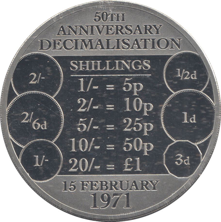 2021 5 POUND COIN BAILIWICK OF GUERNSEY - WORLD COINS - Cambridgeshire Coins