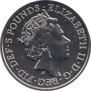2021 5 POUNDS YEAR OF THE OX ( BU ) - WORLD COINS - Cambridgeshire Coins
