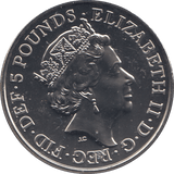 2021 5 POUNDS YEAR OF THE OX ( BU ) - WORLD COINS - Cambridgeshire Coins