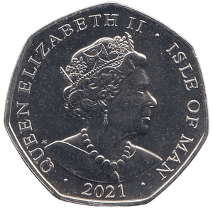 2021 50 P ALICE THROUGH THE LOOKING GLASS TWEEDLEDUM & TWEEDLEDEE ( BU ) - 50P CIRCULATED - Cambridgeshire Coins