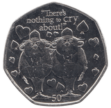2021 50 P ALICE THROUGH THE LOOKING GLASS TWEEDLEDUM & TWEEDLEDEE ( BU ) - 50P CIRCULATED - Cambridgeshire Coins