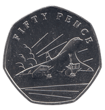 2021 50 PENCE 50TH ANNIVERSARY OF CONCORDE ( BU ) - WORLD COINS - Cambridgeshire Coins