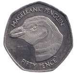 2021 50 PENCE MAGELLANIC PENGUIN - WORLD COINS - Cambridgeshire Coins
