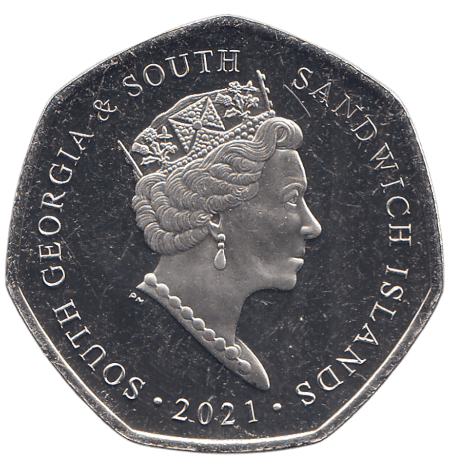 2021 50 PENCE QUEENS 95TH BIRTHDAY ( BU ) - WORLD COINS - Cambridgeshire Coins