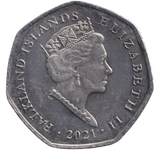 2021 50 PENCE ROCKHOPPER PENGUIN - WORLD COINS - Cambridgeshire Coins