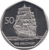 2021 50 PENCE RRS DISCOVERY ( BU ) - WORLD COINS - Cambridgeshire Coins