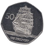 2021 50 PENCE RRS DISCOVERY ( BU ) - WORLD COINS - Cambridgeshire Coins