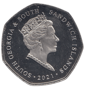 2021 50 PENCE RRS DISCOVERY ( BU ) - WORLD COINS - Cambridgeshire Coins