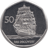 2021 50 PENCE RRS DISCOVERY ( BU ) - WORLD COINS - Cambridgeshire Coins
