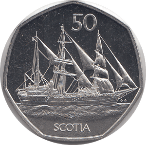 2021 50 PENCE SCOTIA ( BU ) - WORLD COINS - Cambridgeshire Coins