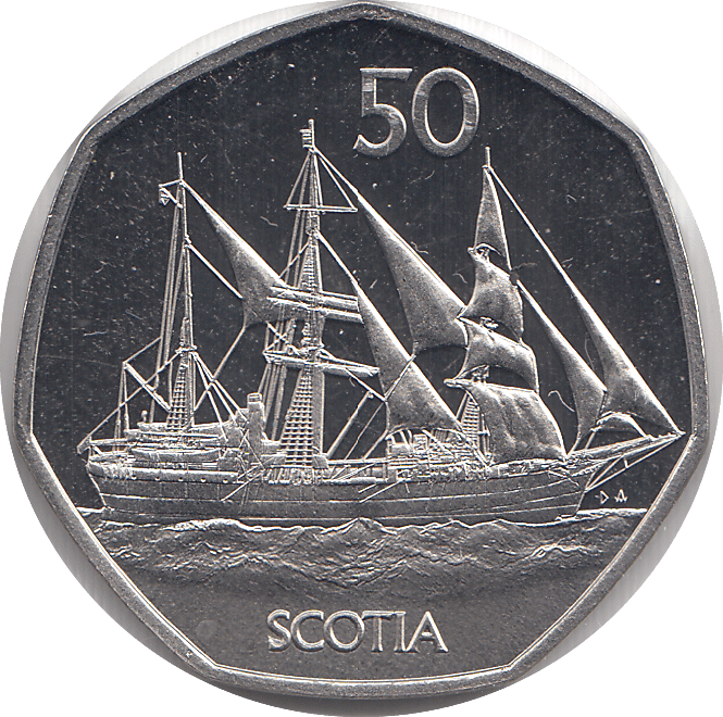 2021 50 PENCE SCOTIA ( BU ) - WORLD COINS - Cambridgeshire Coins