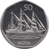 2021 50 PENCE SCOTIA ( BU ) - WORLD COINS - Cambridgeshire Coins