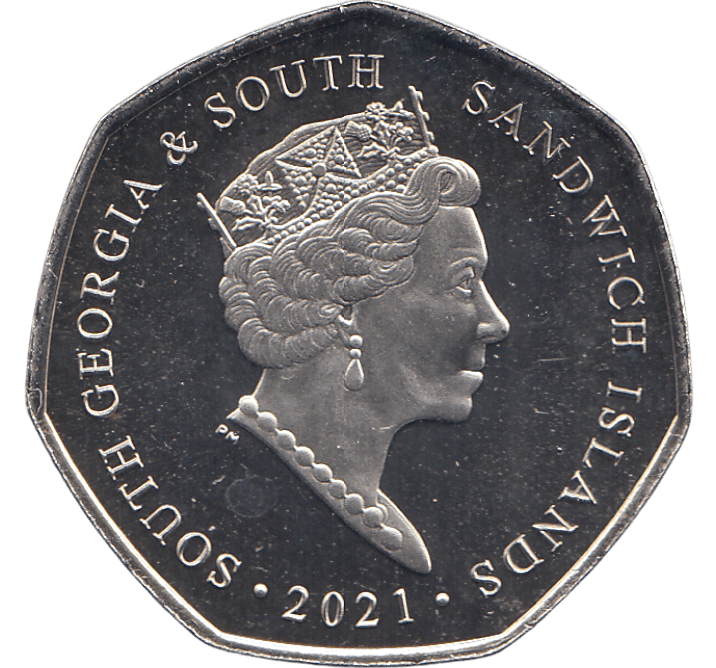 2021 50P ANGEL WINGS ( BU ) - WORLD COINS - Cambridgeshire Coins