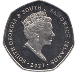 2021 50P ANGEL WINGS ( BU ) - WORLD COINS - Cambridgeshire Coins