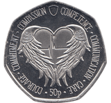 2021 50P ANGEL WINGS ( BU ) - WORLD COINS - Cambridgeshire Coins