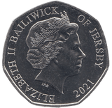 2021 50P BRITISH ARMY BAILIWICK OF JERSEY ( BU ) - 50p BU - Cambridgeshire Coins
