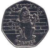 2021 50P BU GNASHER DENNIS THE MENACE SERIES - 50p BU - Cambridgeshire Coins