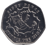 2021 50P BU MINNIE THE MINX DENNIS THE MENACE SERIES - 50p BU - Cambridgeshire Coins