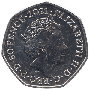 2021 50P DECIMAL DAY 50TH ANNIVERSARY ( BU ) - WORLD COINS - Cambridgeshire Coins