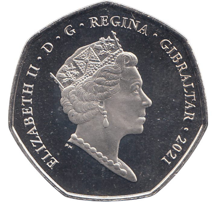 2021 50P GUESS HOW MUCH I LOVE YOU ( BU ) COLOURISED - SILVER WORLD COINS - Cambridgeshire Coins