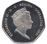 2021 50P GUESS HOW MUCH I LOVE YOU ( BU ) COLOURISED - SILVER WORLD COINS - Cambridgeshire Coins