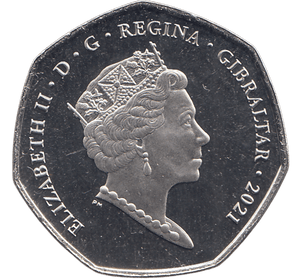 2021 50P GUESS HOW MUCH I LOVE YOU ( BU ) - SILVER WORLD COINS - Cambridgeshire Coins