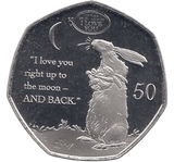 2021 50P GUESS HOW MUCH I LOVE YOU ( BU ) - SILVER WORLD COINS - Cambridgeshire Coins