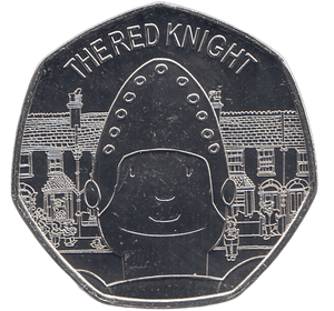2021 50P MR BENN THE RED KNIGHT ( BU ) - 50P Silver Proof - Cambridgeshire Coins