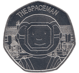 2021 50P MR BENN THE SPACEMAN ( BU ) - 50P Silver Proof - Cambridgeshire Coins