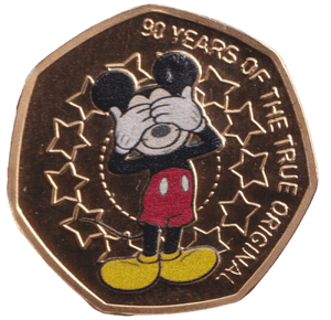 2021 50P SHAPED COIN MICKEY MOUSE - 50P SHAPED COIN - Cambridgeshire Coins