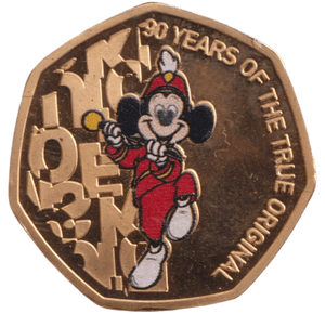 2021 50P SHAPED COIN MICKEY MOUSE - 50P SHAPED COIN - Cambridgeshire Coins