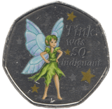 2021 50P SHAPED COIN PETER PAN - 50P SHAPED COIN - Cambridgeshire Coins