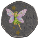 2021 50P SHAPED COIN PETER PAN - 50P SHAPED COIN - Cambridgeshire Coins