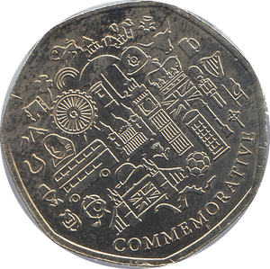 2021 50P SHAPED MEDALLION COAL TIT - WORLD COINS - Cambridgeshire Coins