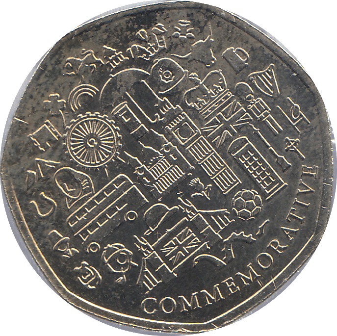2021 50P SHAPED MEDALLION COAL TIT - WORLD COINS - Cambridgeshire Coins
