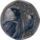 2021 50P SHAPED MEDALLION JACKDAW - WORLD COINS - Cambridgeshire Coins