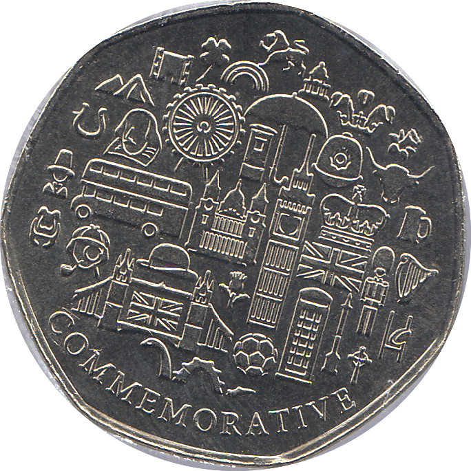 2021 50P SHAPED MEDALLION JACKDAW - WORLD COINS - Cambridgeshire Coins