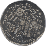 2021 50P SHAPED MEDALLION JACKDAW - WORLD COINS - Cambridgeshire Coins