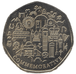 2021 50P SHAPED MEDALLION JAY - 50P SHAPED COIN - Cambridgeshire Coins