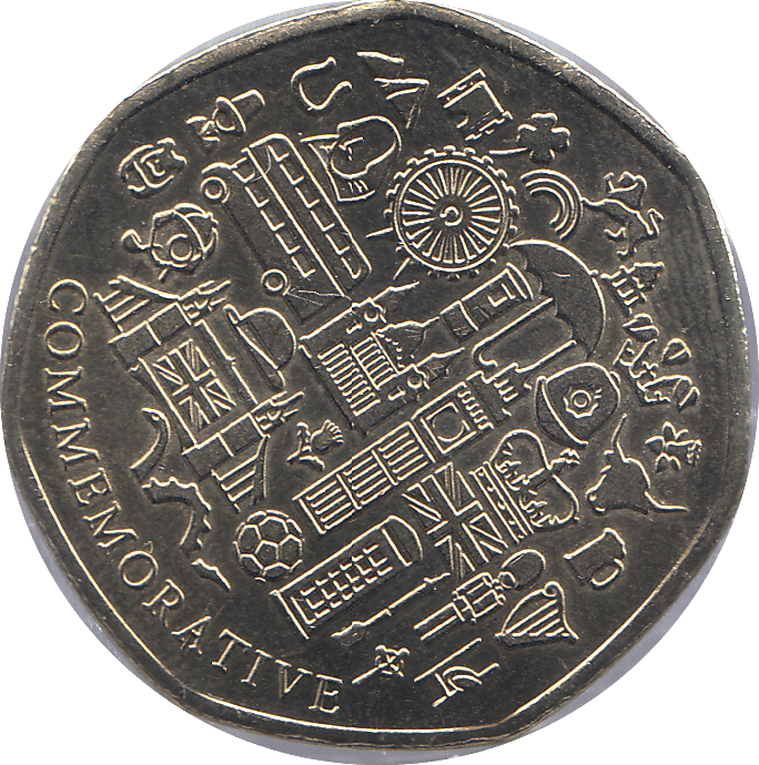 2021 50P SHAPED MEDALLION MOORHEN - WORLD COINS - Cambridgeshire Coins